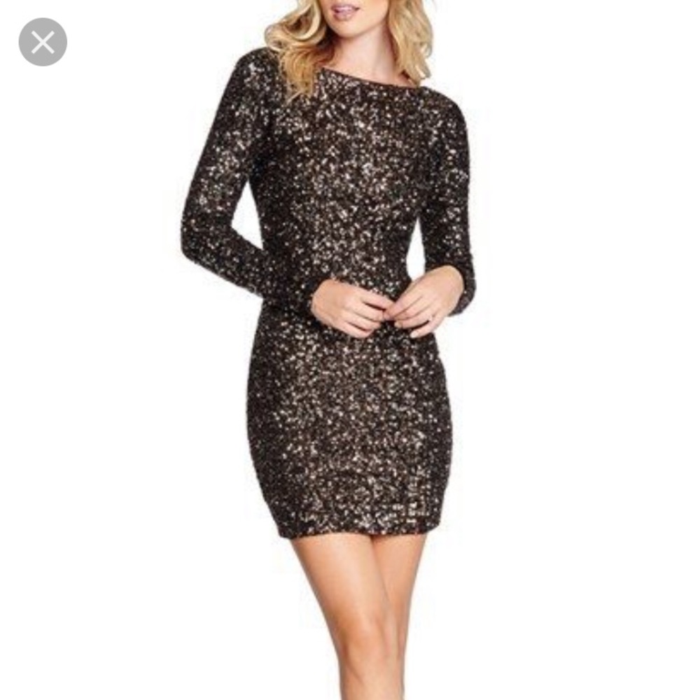 Dress the Population Sequin Dress